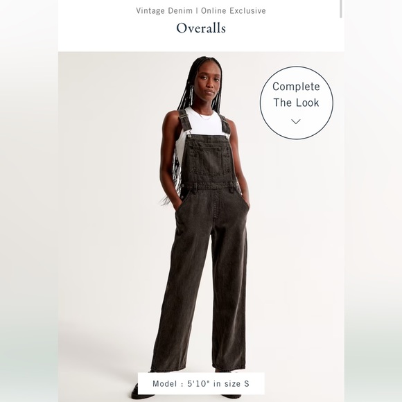 abercrombie overalls - Picture 2 of 4